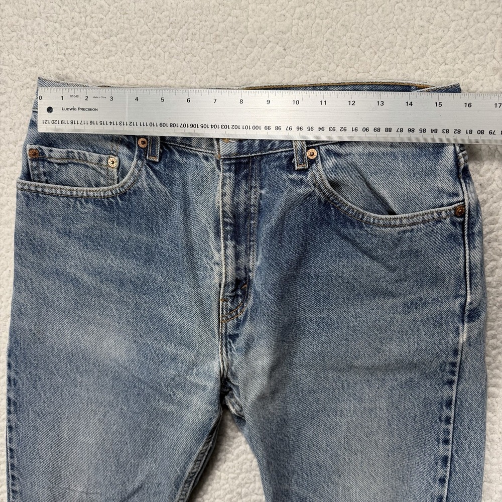 VTG Levis 505 Jeans Men's 34x30 (Actual 31x28) Y2K Grunge Streetwear - Picture 7 of 10